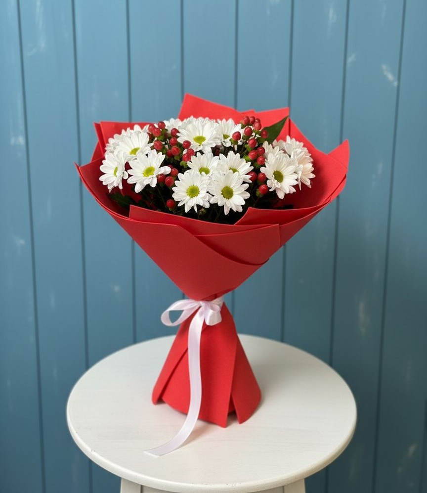 Букет цветов из: Хризантемы в Ефремове