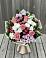 Букет цветов из: Альстромерии, Гвоздики, Розы и Хризантемы в Ефремове