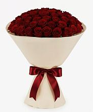 Букет 101 Бордовая роза Блэк Бакарра в Ефремове