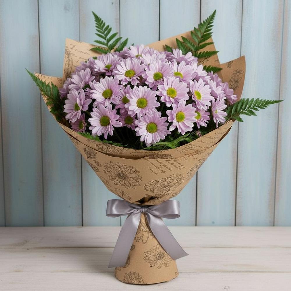 Букет цветов из: Хризантемы в Ефремове