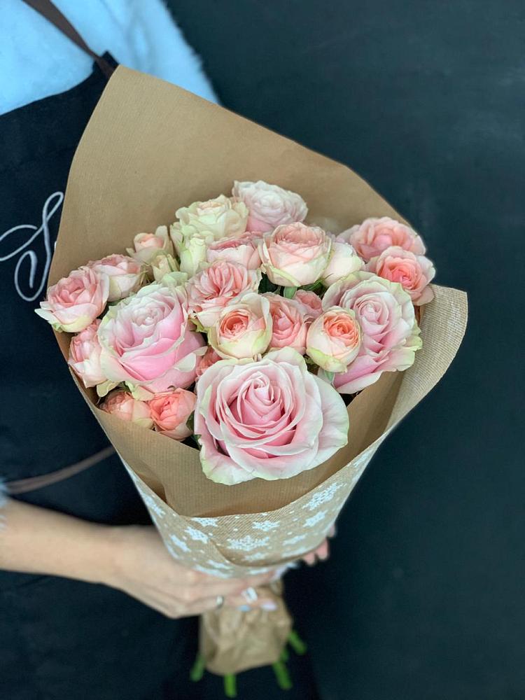 Букет цветов из: Хризантемы и Розы в Ефремове