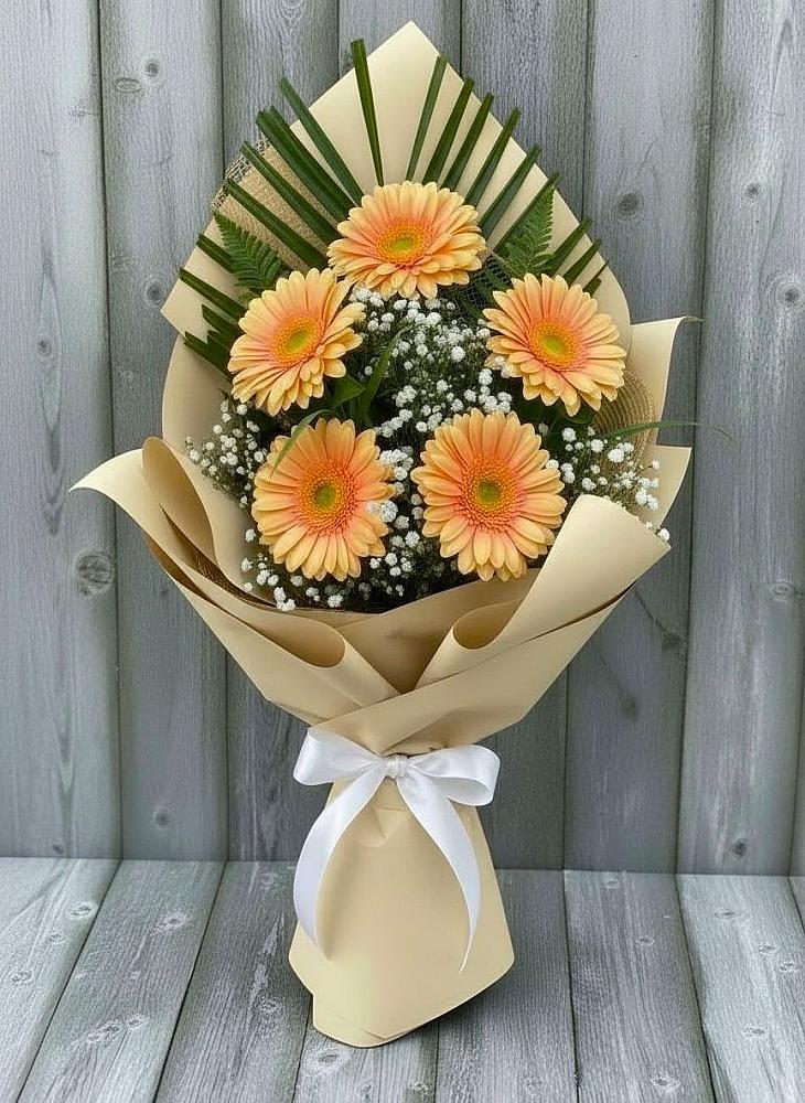 Букет цветов из: Герберы в Ефремове