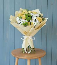 Букет цветов из:  Хризантемы и Розы #REPLACE_PRED# Ефремове