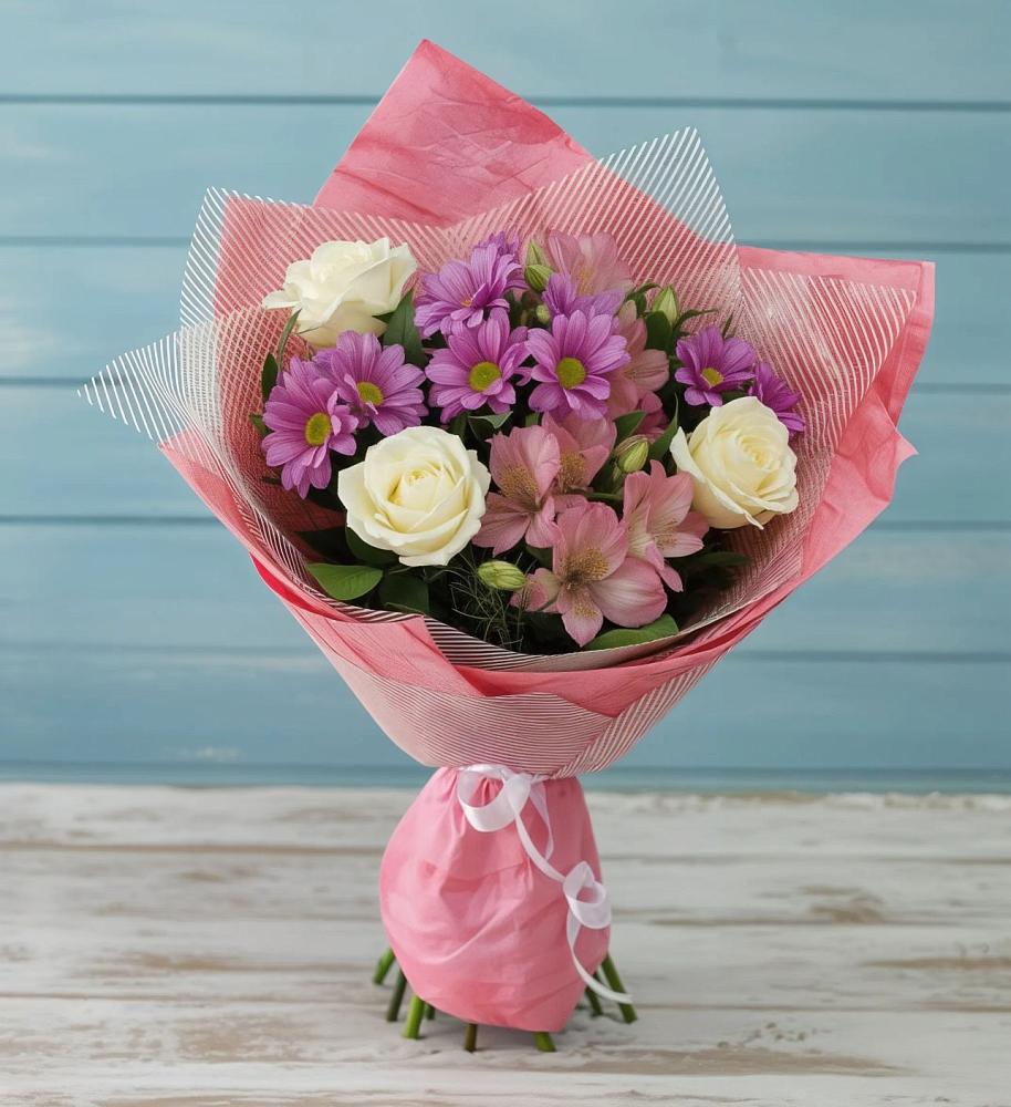 Букет цветов из: Герберы в Ефремове